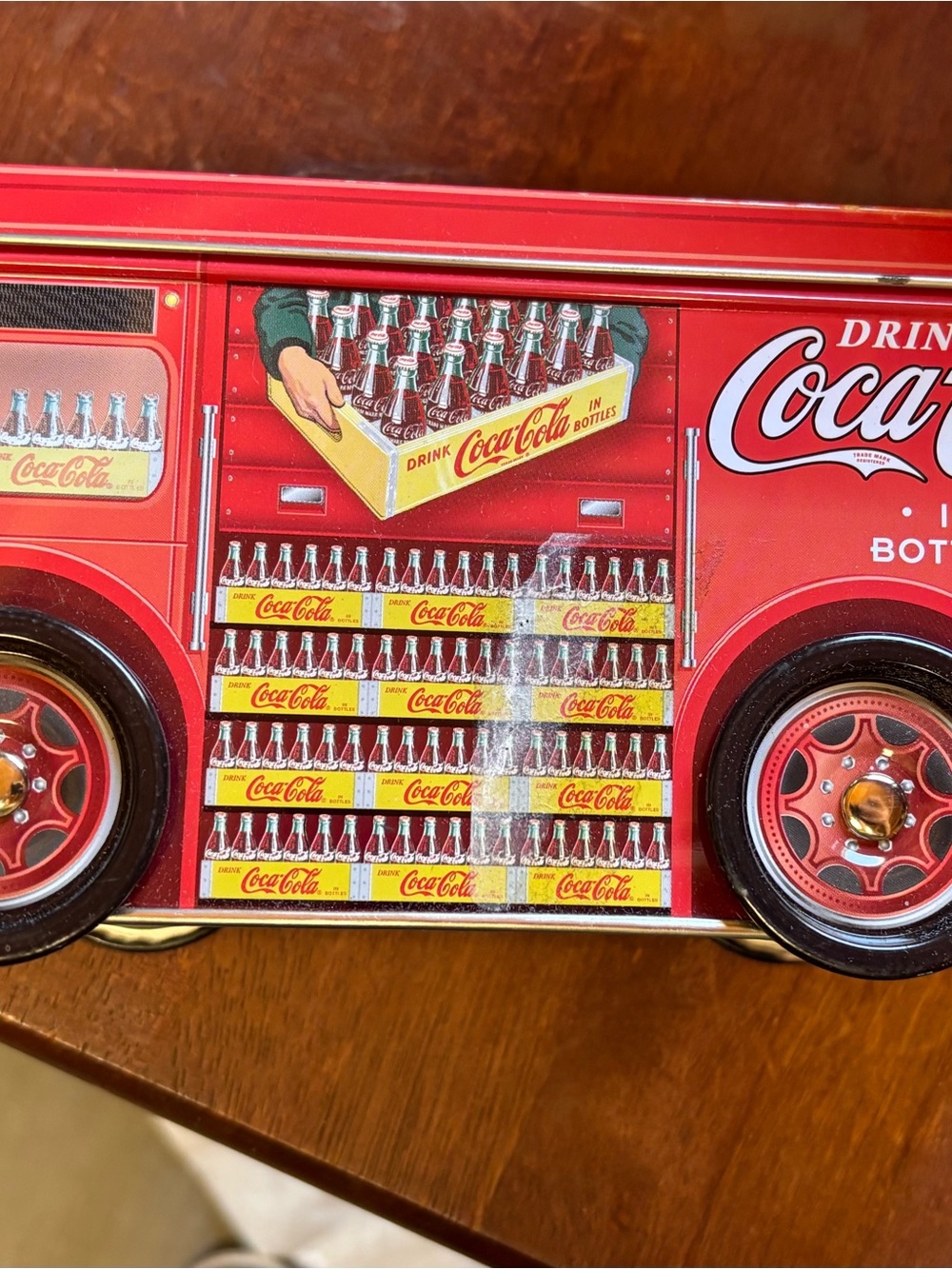 Coca-Cola Tin Bank